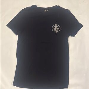 Losing the soul release the mind tee Black Graphic T-Shirt